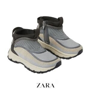 ZARA Kids | Gray | TECHNICAL HIGH TOP SNEAKERS